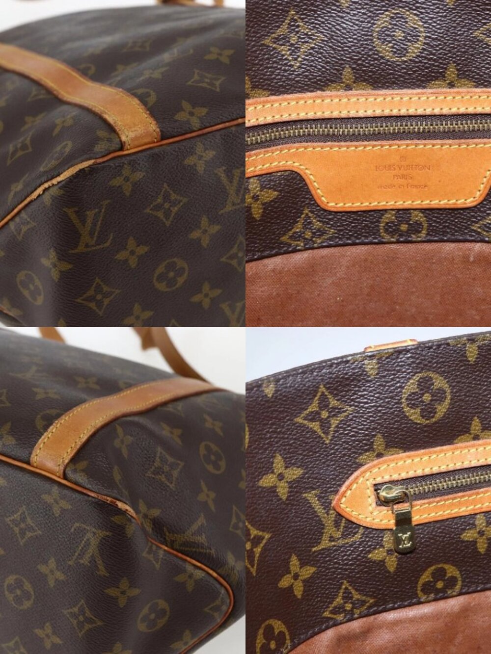 LOUIS VUITTON Monogram Sac Shopping Tote Bag M51108 LV Auth 170591 - Picture 12 of 14
